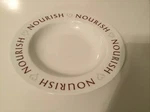 2014 Pampered Chef Nourish Round Up From The Heart Plate "feeding Families" Bowl. Fixed Price $15.99.