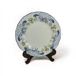 Mikasa - Romance, Dinner Plate/ Large Rim Soup Bowl, Country Classics, Floral. Fixed Price $18.29.