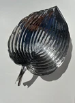 Rare Michael Aram Hosta Silver Leaf Serving Tray Large Bowl. Fixed Price $110.00.