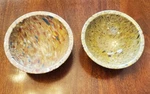 Two Texas Ware Confetti Splatter Melmac Melamine Mixing Bowl Vintage. Fixed Price $40.00.
