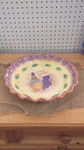Sango Tuscan Gardens 3076, Sue Zipkin, Green, Purple Grape Bowl. Fixed Price $39.95.