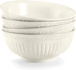 Mikasa DD900-410 Italian Countryside Fruit Bowl, 5-1/4-INCH, Set Oz, White. Fixed Price $47.23.