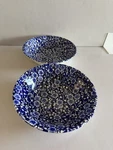 Queens Blue Calico 6 Inch Cereal Bowls Set Of 2. Fixed Price $19.99.
