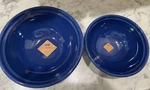 Emile Henry Auberge France Williams Sonoma Nesting Mixing Bowls Set Of 2 New. Fixed Price $75.00.