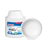 Basix 12 Ounce Disposable Bowls Microwave Safe 100 Count White Pack. Fixed Price $19.86.