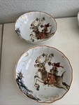 Williams Sonoma 2 Twas The Night Before Christmas Reindeer Soup Cereal Bowl 8. Fixed Price $79.99.