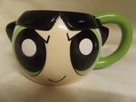 Powerpuff Girls Buttercup 3D Mug 20OZ Silver Buffalo Ceramic Cartoon Network. Fixed Price $8.75.