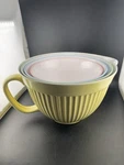 Norpro Grip-ez Mixing Bowls Set Of 4 Melamine Colorful Nesting. Fixed Price $54.00.