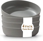 Pasta Bowls Set Of 4 37OZ Salad Soup Large Serving. Fixed Price $17.48.
