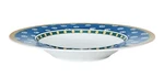 Villeroy & Boch Twist Clea Blue Yellow 9.5 Large Rimmed Soup Bowl Vgc. Fixed Price $26.99.