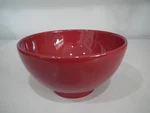 Waechtersbach Germany Cherry Red 5-3/4" Soup Cereal Bowls. Fixed Price $15.00.