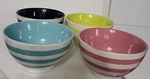 Thirty-one "get The Scoop Bowl Set" For Ice Cream. In Box, Ceramic, Four Colors. Fixed Price $30.00.