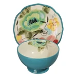 2-PC The Pioneer Woman Vintage Bloom Soup Cereal Bowl & Salad Dessert Plate New. Fixed Price $24.99.