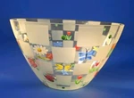 Lenox Nature's Splendor Pkp 9 Large Glass Salad/fruit Bowl. Fixed Price $29.99.
