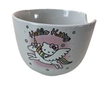 Hello Kitty Ramen Bowl W/chopstick Holes - Unicorn Design 20OZ Licensed Sanrio. Fixed Price $10.98.