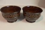 Certified International Karidesign Soup /ice Cream Bowl, Set Of 2, Brown. Fixed Price $12.59.