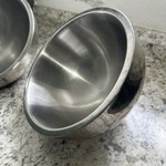 American Metalcraft Stainless Steel Tilt Double Wall Insulated Salad Bowls Snack. Fixed Price $49.99.