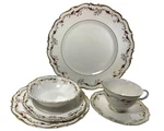Royal Doulton Strasbourg 6 Piece Place Set H.4958. Fixed Price $248.59.