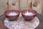 Pair Of Chinese Cafe Au Lait Tea Bowls 9CM Wide 4CM Tall. Fixed Price $289.71.