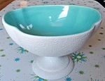 Mid Century Royal Haeger Pedestal Compote Footed Bowl Rg 114 Usa Mcm. Fixed Price $19.75.