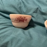 Set Of 2 Vtg Syracuse China Fruit Bowls. Fixed Price $19.99.