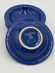 Set (6) Emile Henry Everyday Pasta Bowls Rimmed Soup Blue 8.75" France 22 Cm. Fixed Price $79.99.
