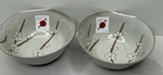 2MADE In Japan Small Rice Soup Bowls Ceramic Soushun Sakura Cherry Blossoms 10OZ. Fixed Price $26.95.