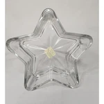 Star Bowl Crate & Barrel Glass 6" Candy Nut Dish Clear New With Tag. Fixed Price $10.00.