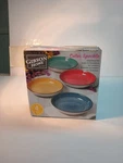 (1) Brand New Gibson Home Color Speckle Salad Bowl Set 4. Fixed Price $100.00.