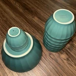 Anthropologie Matte Latte 3 Mini 7 Cereal Serving Bowl Discontinued Set Of 11. Fixed Price $115.00.