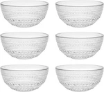 Fortessa Jupiter Clear Glass Bowls 13.5 Oz - Set Of 6 All Purpose. Fixed Price $26.99.