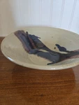Modern Stoneware Pottery Bowl Handthrown, Glazed Signed. Fixed Price $36.95.