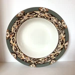 Sasaki Kenya Rimmed Soup Bowl. Fixed Price $10.00.