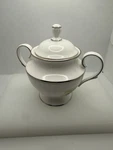 Lenox Federal Platinum Sugar Bowl Retired New With Original Tag. Fixed Price $79.00.
