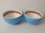 Portmeirion Novella Firestorm Dipping Bowls 2 Blue Preowned Made England. Fixed Price $10.58.