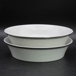 Mikasa Platinum Court Soup Bowl, Two (2), L3606 220, Upc Labels, 7 1/2" D. Fixed Price $14.95.