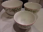 Target Holiday 2011 Classic Tidings Nesting Bowl Set Mint Condition Low Shipping. Fixed Price $14.99.