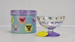 Lolita "eating For Two" Pregnancy Themed Adorable Glass Ice Cream Dish (2004). Fixed Price $29.95.