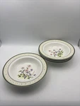 Studio Nova Wild Meadow SH304 Muti Floral Stoneware Rim Soup Pasta Bowls Set. Fixed Price $24.99.