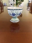 Vintage Polish Pottery Boleslawiec Hand Made Ice Cream Dessert Bowl 3/4. Fixed Price $32.00.