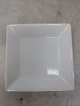 Foh Front Of The House Kyoto Dao Square White Ceramic Plates - Set 12. Fixed Price $59.99.