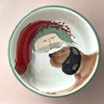Vietri St. Nick Dog Bowl Ceramic Italy. Fixed Price $39.00.