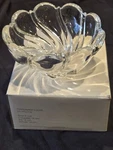 Mikasa Peppermint Swirl Glass Bowl 5 1/2" Germany - SA972/716. Fixed Price $22.00.