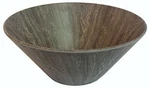 Merritt - Melamine Round Serving Bowl Heartwood. Fixed Price $26.00.