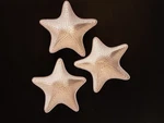 Mud Pie 3 Terracotta Milk Glazed Finish Starfish Shaped Bowls Butter Nuts Candy. Fixed Price $18.99.