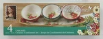 Pioneer Woman Garland Ceramic Condiment Set- 4 Pieces (3 Bowls & Tray). Fixed Price $15.99.