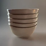 Ikea 18691 Light Gray/greige/ Soup Cereal BOWLS/5.75 Set Of 5/ Scandi-modern. Fixed Price $18.00.