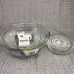 Duralex France Nesting Bowl Set Mixing 10 Piece Original Labels Kitchen Glass. Fixed Price $64.95.