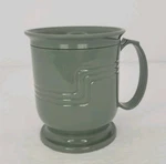 Cambro Shoreline Collection 8 Oz Meadow Green Plastic Insulated Mug - 3 1/2"DIA. Fixed Price $13.99.