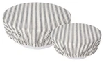 Now Designs Ticking Stripe Cover Set Of (2023028),BOWLS. Fixed Price $31.29.